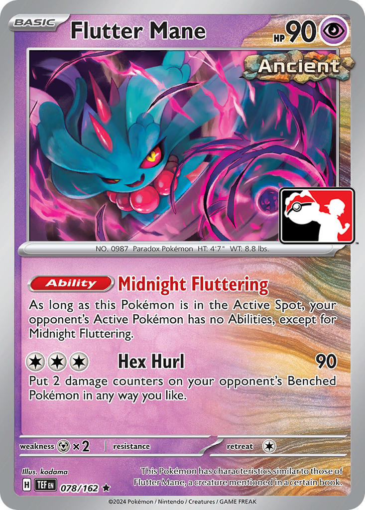 Flutter Mane (078/162) [Prize Pack Series Five] | Good Games Cannington
