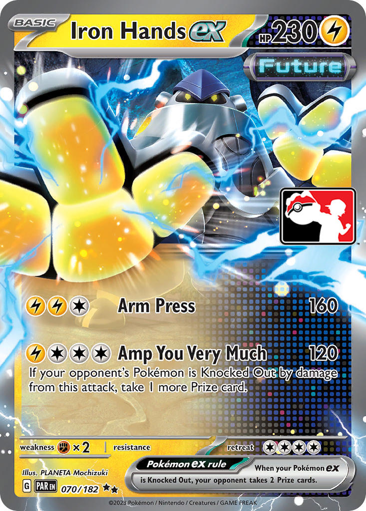 Iron Hands ex (070/182) [Prize Pack Series Five] | Good Games Cannington