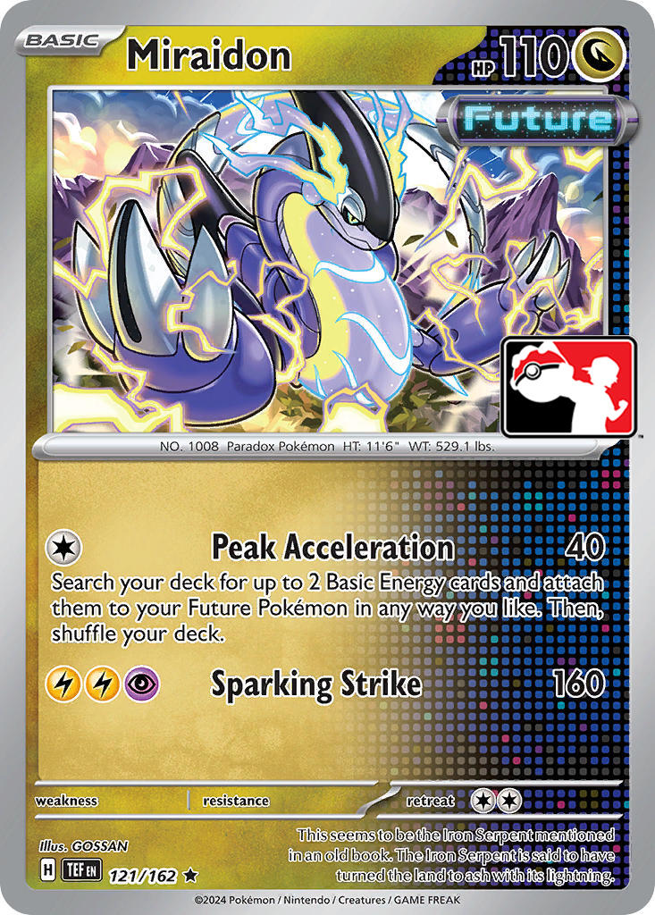 Miraidon (121/162) [Prize Pack Series Five] | Good Games Cannington