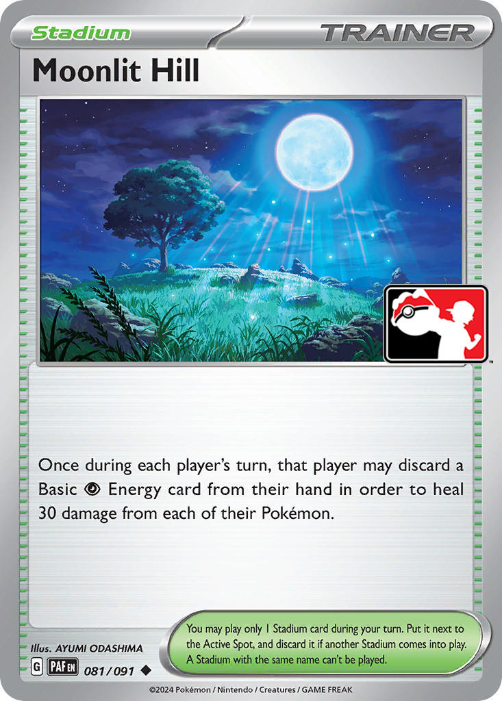 Moonlit Hill (081/091) [Prize Pack Series Five] | Good Games Cannington