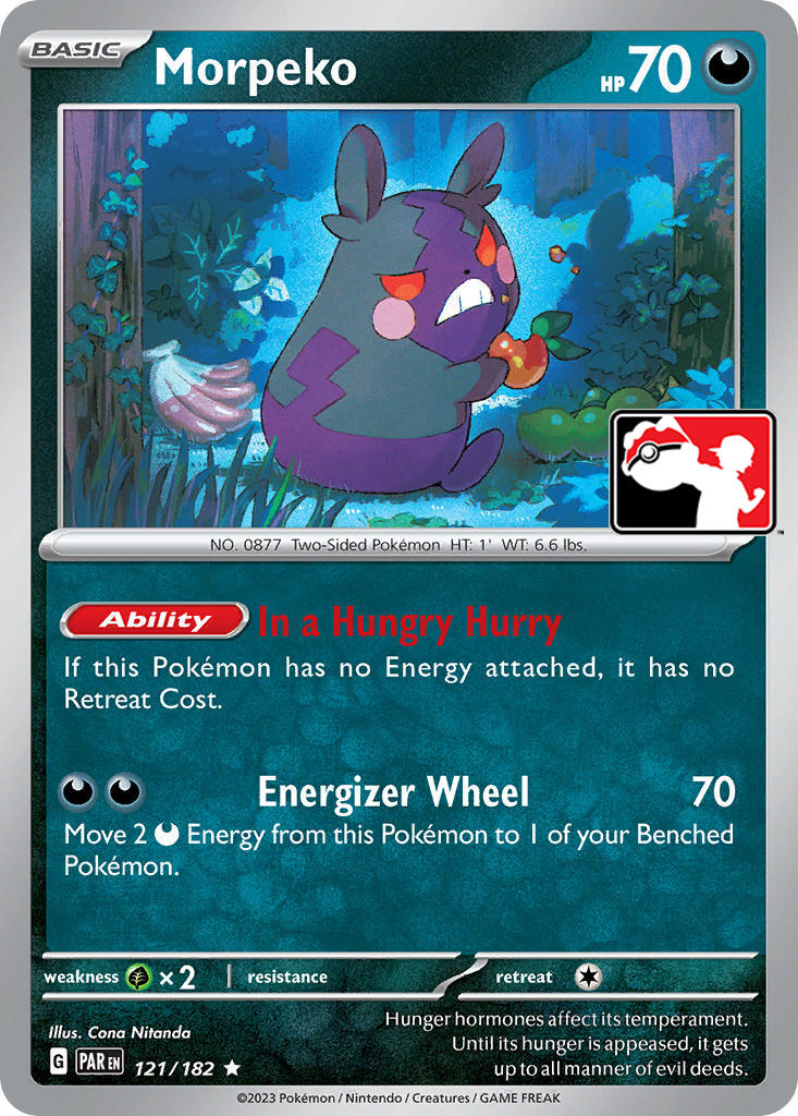Morpeko (121/182) [Prize Pack Series Five] | Good Games Cannington