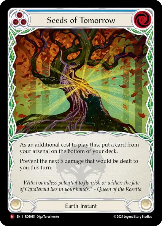 Seeds of Tomorrow [ROS035] (Rosetta)  Rainbow Foil | Good Games Cannington