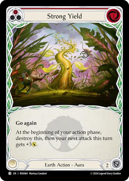 Strong Yield (Red) [ROS064] (Rosetta) | Good Games Cannington