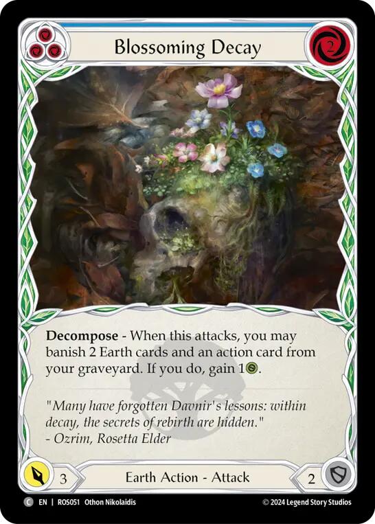 Blossoming Decay (Blue) [ROS051] (Rosetta) | Good Games Cannington