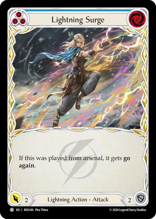 Lightning Surge (Blue) [ROS100] (Rosetta) | Good Games Cannington