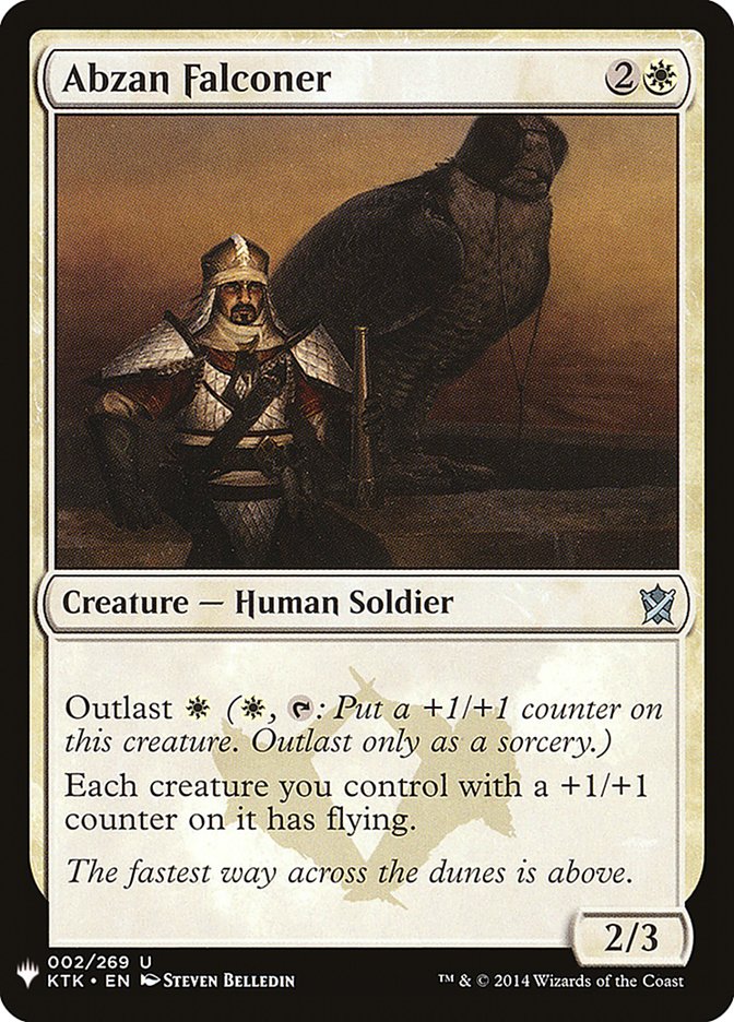 Abzan Falconer [Mystery Booster] | Good Games Cannington