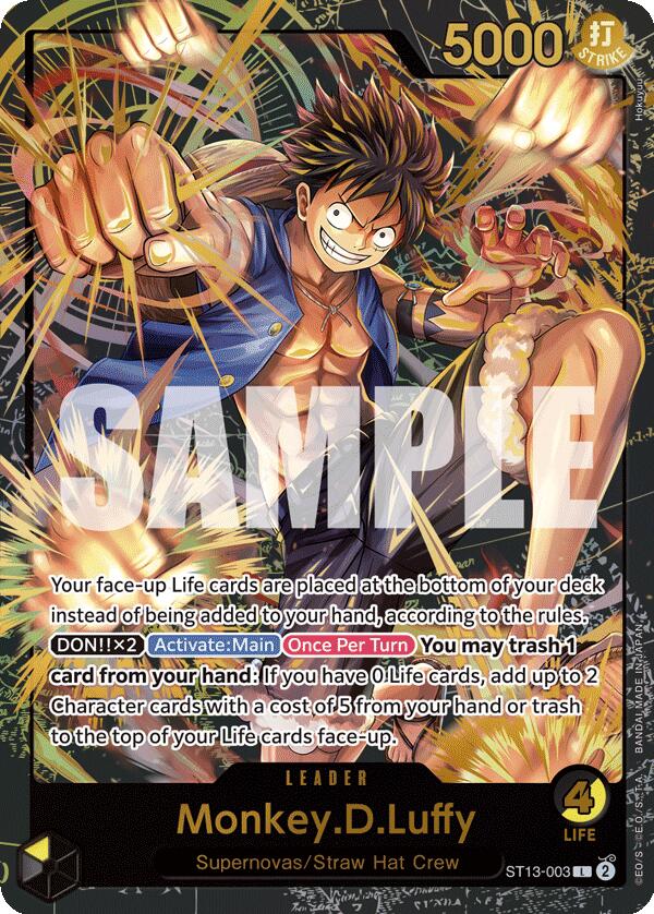 Monkey.D.Luffy (Premium Card Collection -Leader Collection-) [One Piece Promotion Cards] | Good Games Cannington