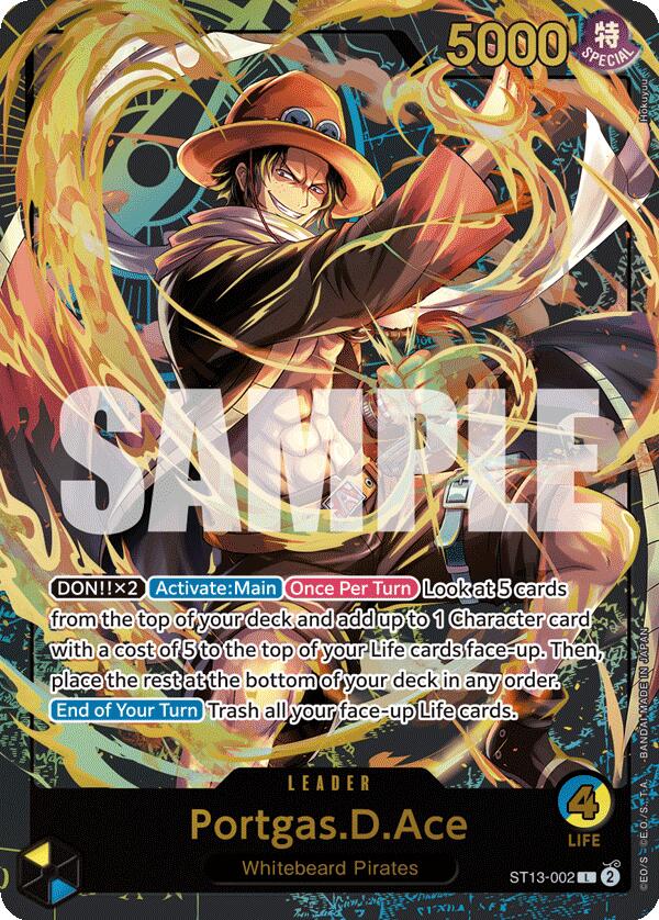 Portgas.D.Ace (Premium Card Collection -Leader Collection-) [One Piece Promotion Cards] | Good Games Cannington