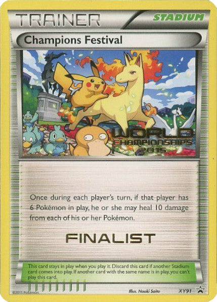 Champions Festival (XY91) (2015 Finalist) [XY: Black Star Promos] | Good Games Cannington