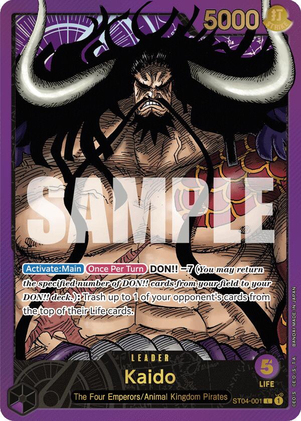 Kaido (Premium Card Collection -Leader Collection-) [One Piece Promotion Cards] | Good Games Cannington