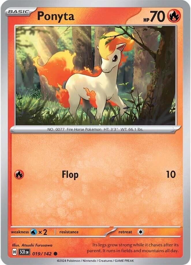 Ponyta (019/142) [Scarlet & Violet: Stellar Crown] | Good Games Cannington