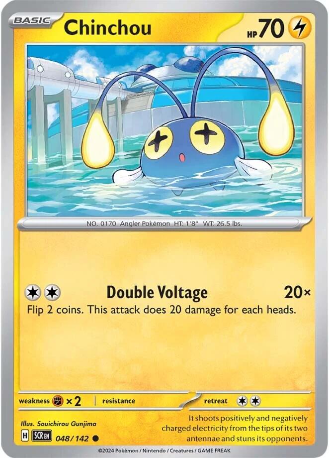Chinchou (048/142) [Scarlet & Violet: Stellar Crown] | Good Games Cannington