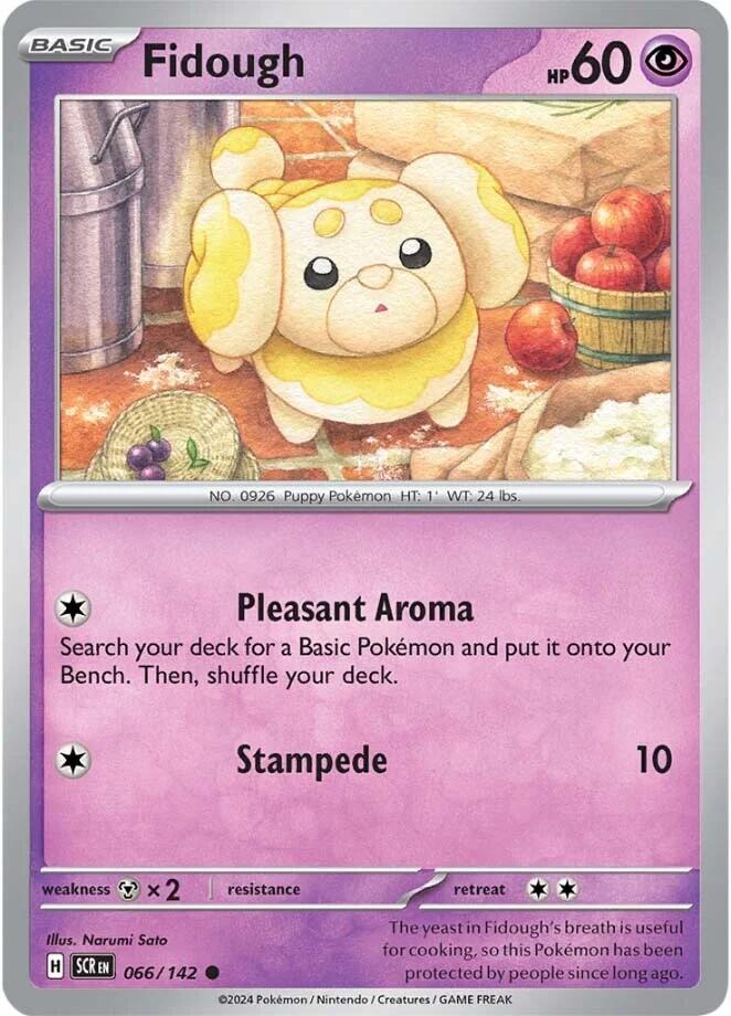 Fidough (066/142) [Scarlet & Violet: Stellar Crown] | Good Games Cannington