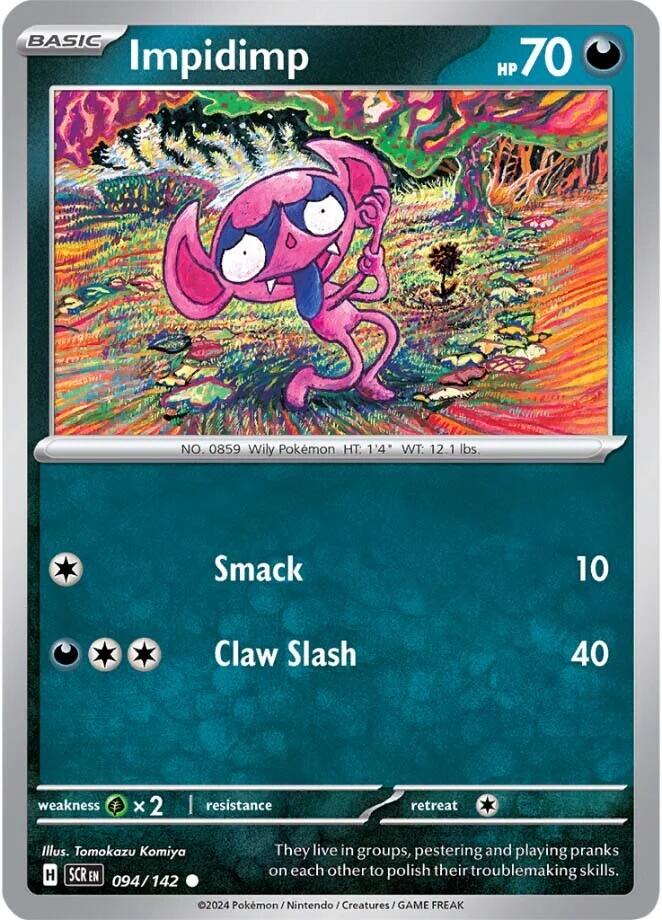 Impidimp (094/142) [Scarlet & Violet: Stellar Crown] | Good Games Cannington