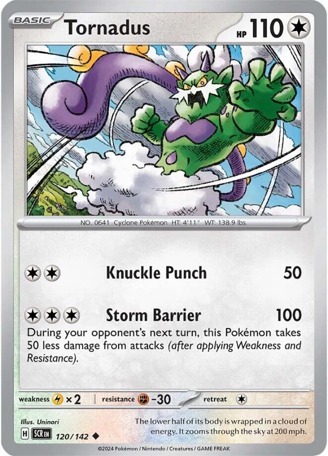 Tornadus (120/142) [Scarlet & Violet: Stellar Crown] | Good Games Cannington
