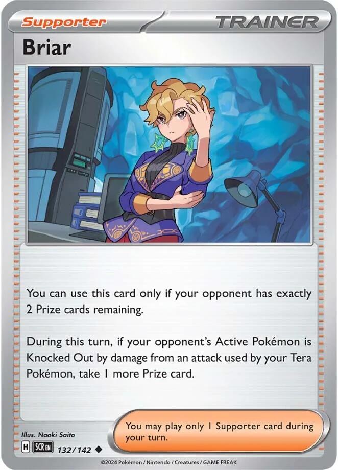 Briar (132/142) [Scarlet & Violet: Stellar Crown] | Good Games Cannington