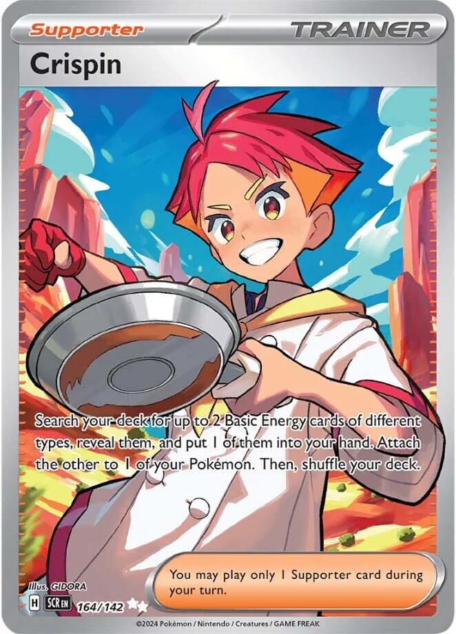 Crispin (164/142) [Scarlet & Violet: Stellar Crown] | Good Games Cannington