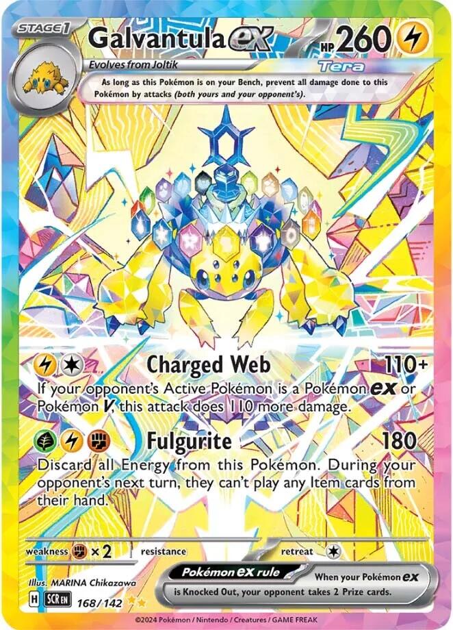 Galvantula ex (168/142) [Scarlet & Violet: Stellar Crown] | Good Games Cannington