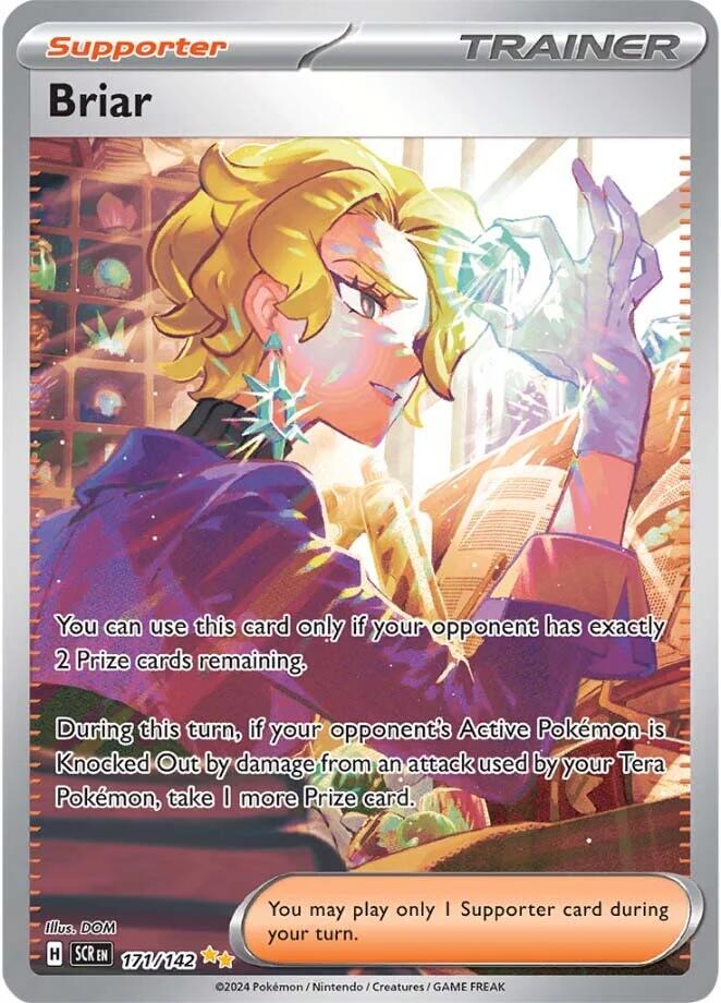 Briar (171/142) [Scarlet & Violet: Stellar Crown] | Good Games Cannington