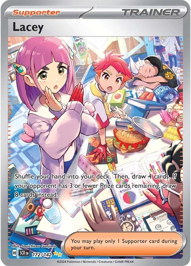 Lacey (172/142) [Scarlet & Violet: Stellar Crown] | Good Games Cannington