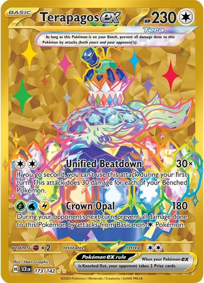 Terapagos ex (173/142) [Scarlet & Violet: Stellar Crown] | Good Games Cannington