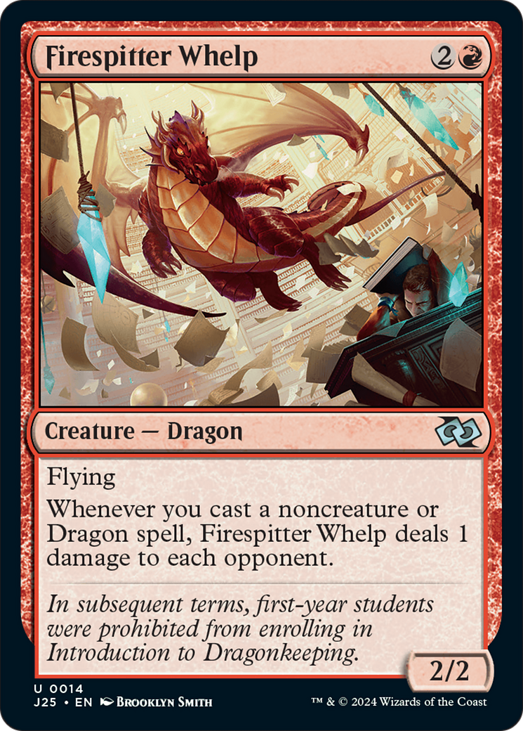 Firespitter Whelp [Foundations Jumpstart] | Good Games Cannington