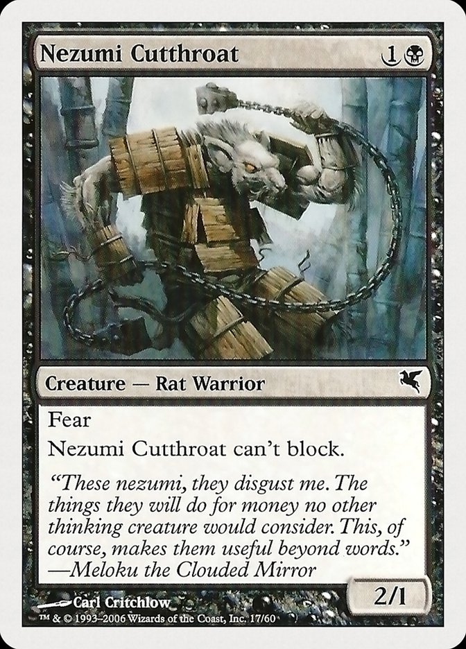 Nezumi Cutthroat (17) [Hachette UK] | Good Games Cannington