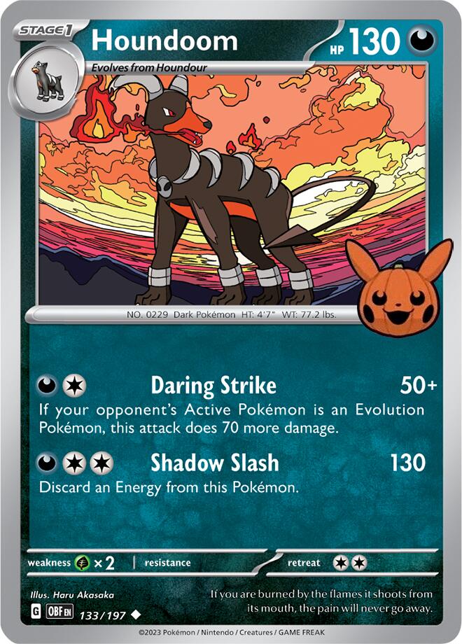 Houndoom (133/197) [Trick or Trade 2024] | Good Games Cannington