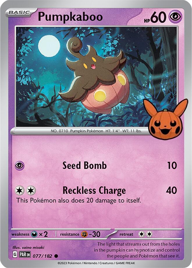Pumpkaboo (077/182) [Trick or Trade 2024] | Good Games Cannington