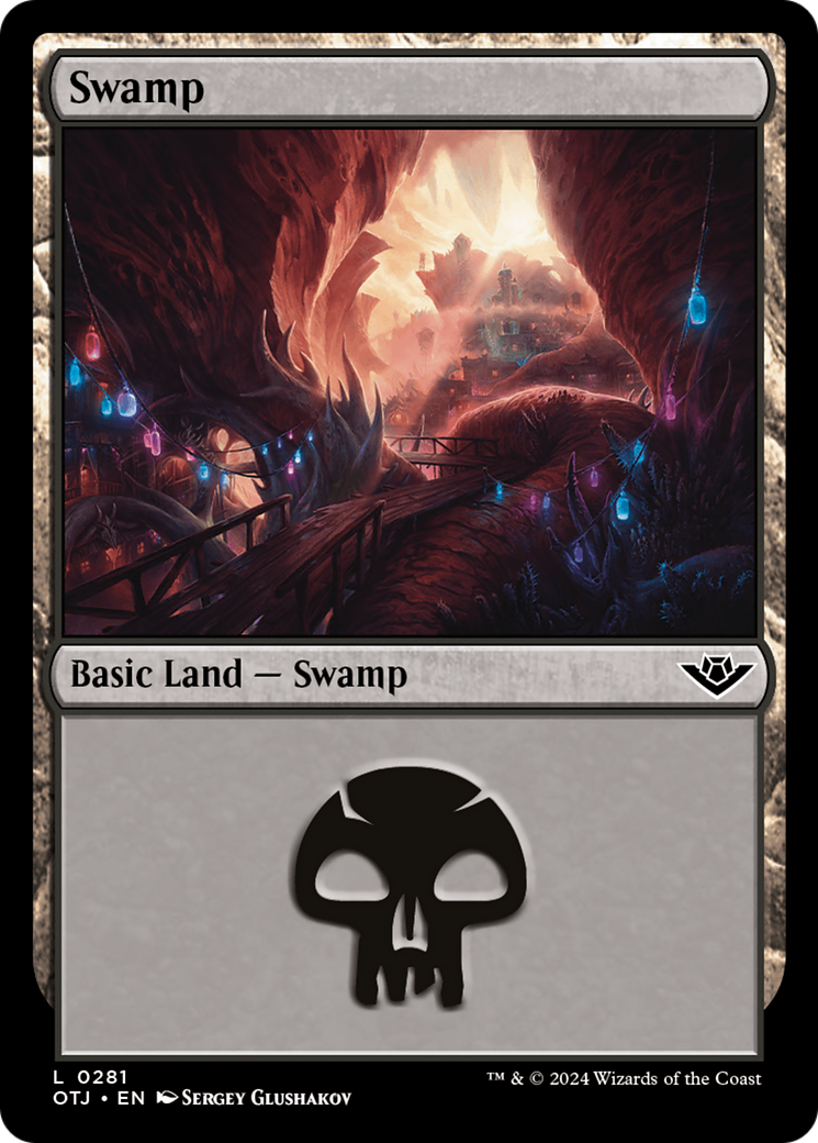 Swamp (0281) [Outlaws of Thunder Junction] | Good Games Cannington