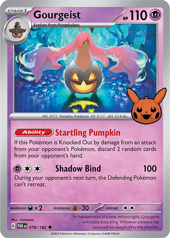 Gourgeist (078/182) [Trick or Trade 2024] | Good Games Cannington