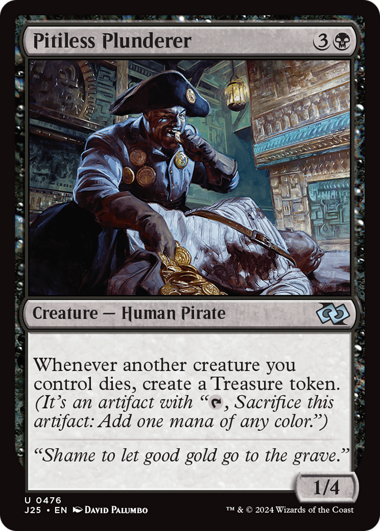 Pitiless Plunderer [Foundations Jumpstart] | Good Games Cannington