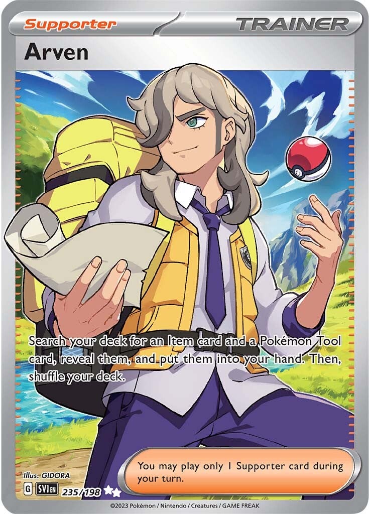 Arven (235/198) [Scarlet & Violet: Base Set] | Good Games Cannington