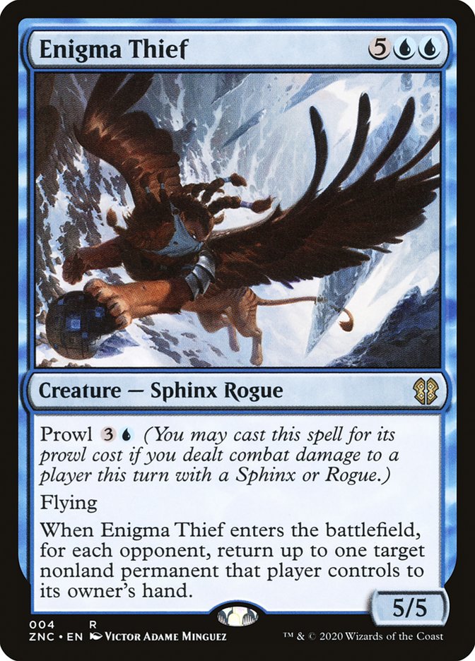 Enigma Thief 4/142 (Commander: Zendikar Rising)  | Good Games Cannington