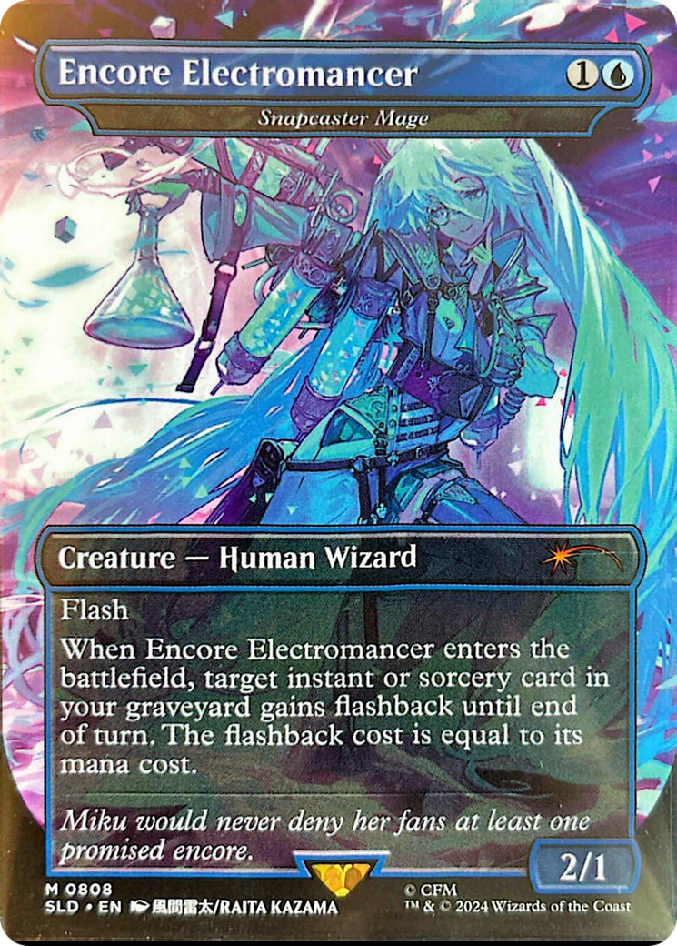 Encore Electromancer - Snapcaster Mage [Secret Lair Drop Series] | Good Games Cannington