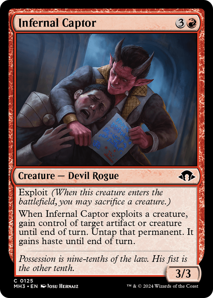 Infernal Captor [Modern Horizons 3] | Good Games Cannington