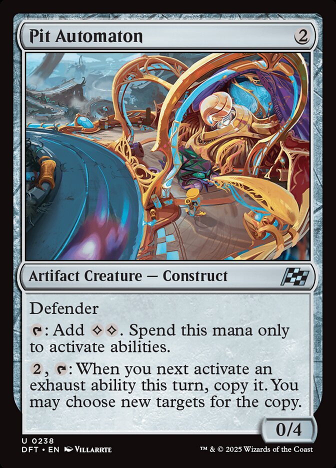 Pit Automaton 238/291 (Aetherdrift)  - Foil | Good Games Cannington