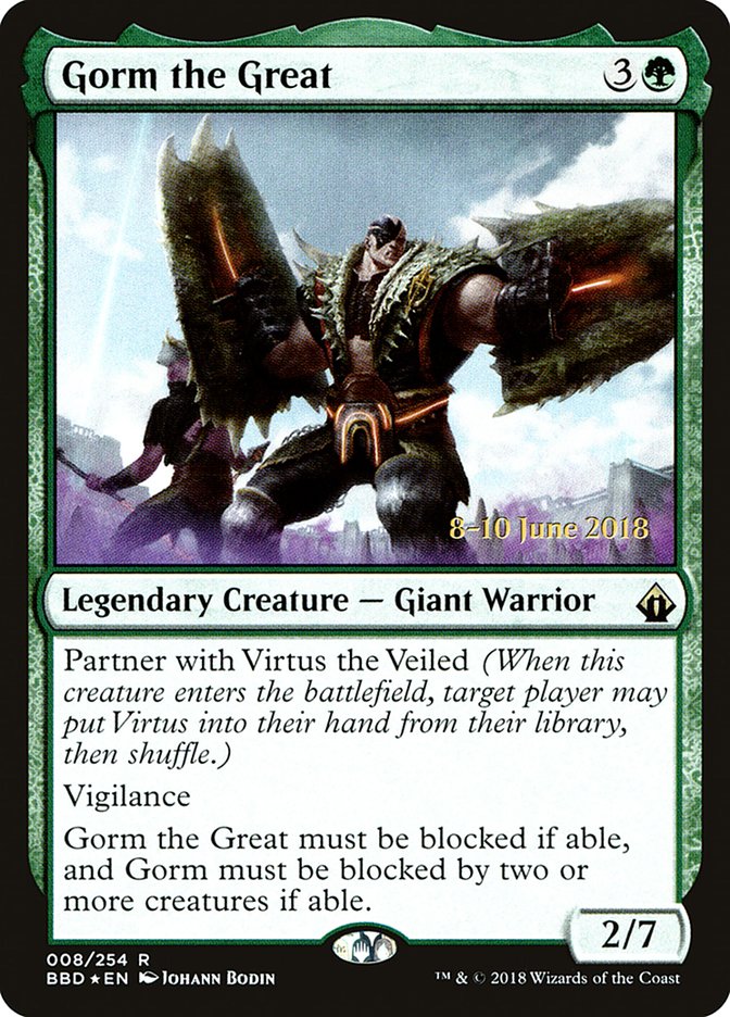 Gorm the Great [Battlebond Prerelease Promos] | Good Games Cannington