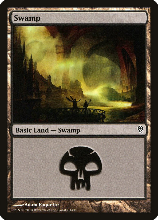 Swamp (81) [Duel Decks: Jace vs. Vraska] | Good Games Cannington