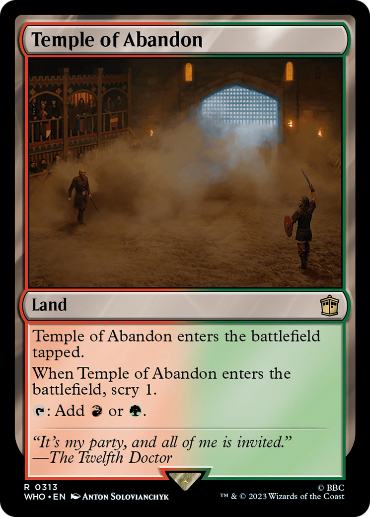 Temple of Abandon [Doctor Who] | Good Games Cannington