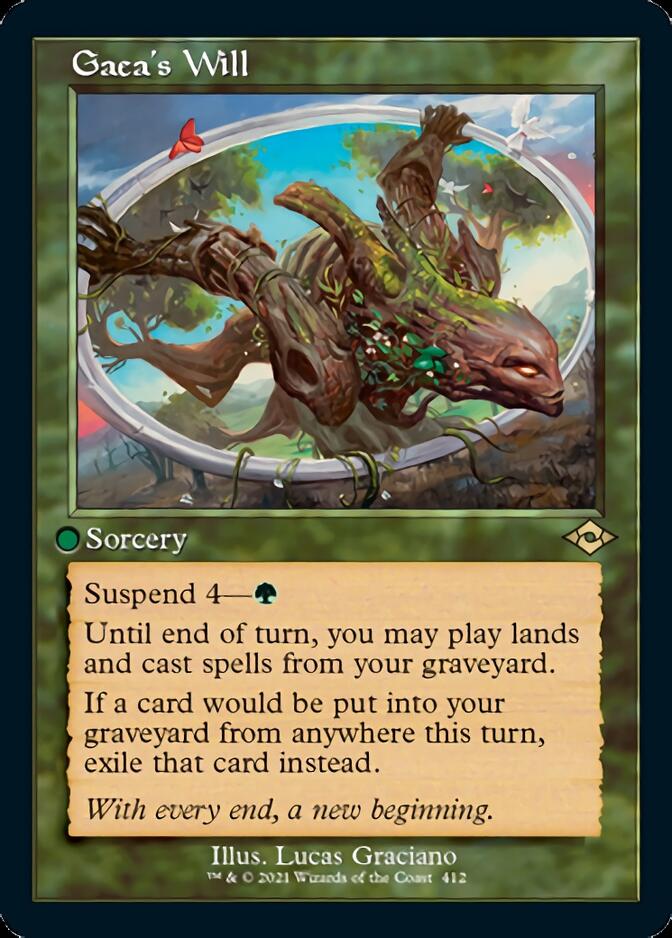 Gaea's Will (Retro Foil Etched) [Modern Horizons 2] | Good Games Cannington