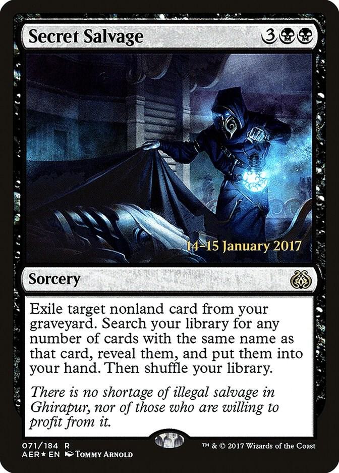 Secret Salvage 71s/65 (Prerelease Cards)  - Foil | Good Games Cannington