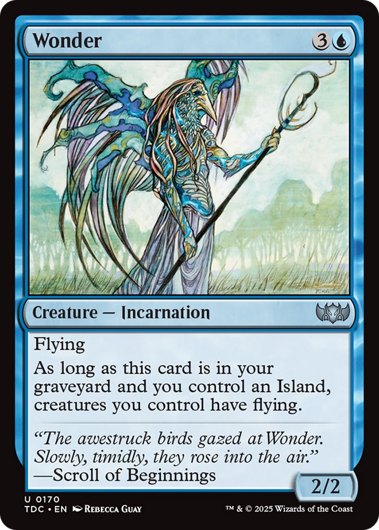 Wonder [Tarkir: Dragonstorm Commander] | Good Games Cannington