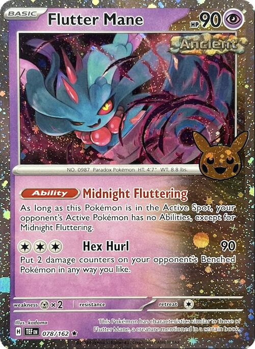 Flutter Mane (078/162) (Cosmos Holo) [Trick or Trade 2024] | Good Games Cannington