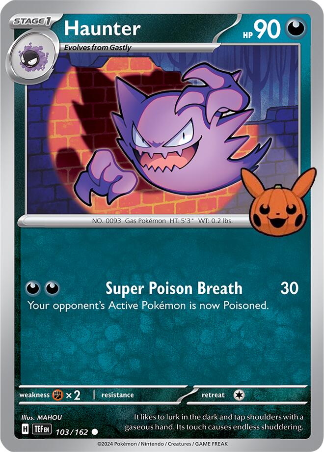 Haunter (103/162) [Trick or Trade 2024] | Good Games Cannington