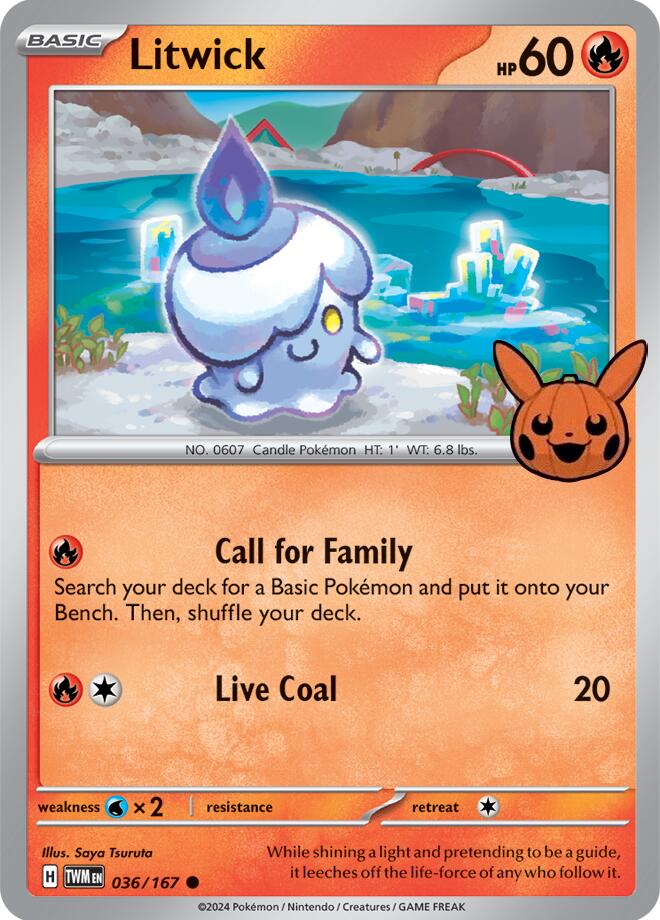 Litwick (036/167) [Trick or Trade] | Good Games Cannington