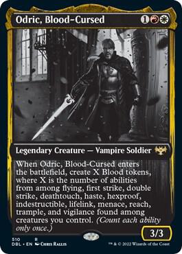 Odric Blood Cursed 510/534 (Innistrad: Double Feature)  - Foil | Good Games Cannington