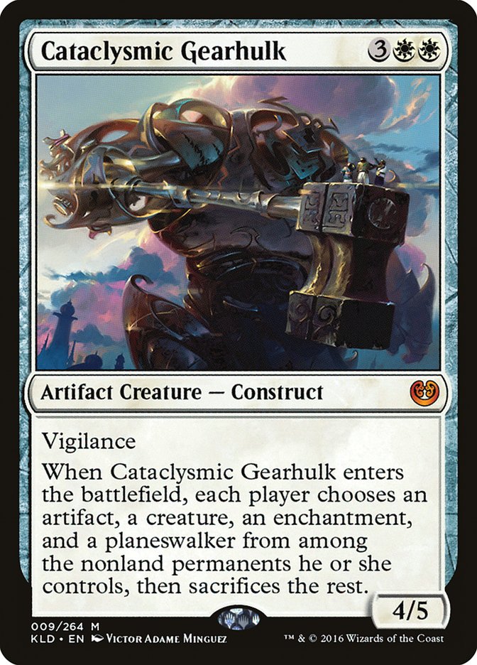 Cataclysmic Gearhulk [Kaladesh] | Good Games Cannington