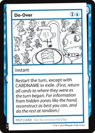 Do-Over (2021 Edition) [Mystery Booster Playtest Cards] | Good Games Cannington