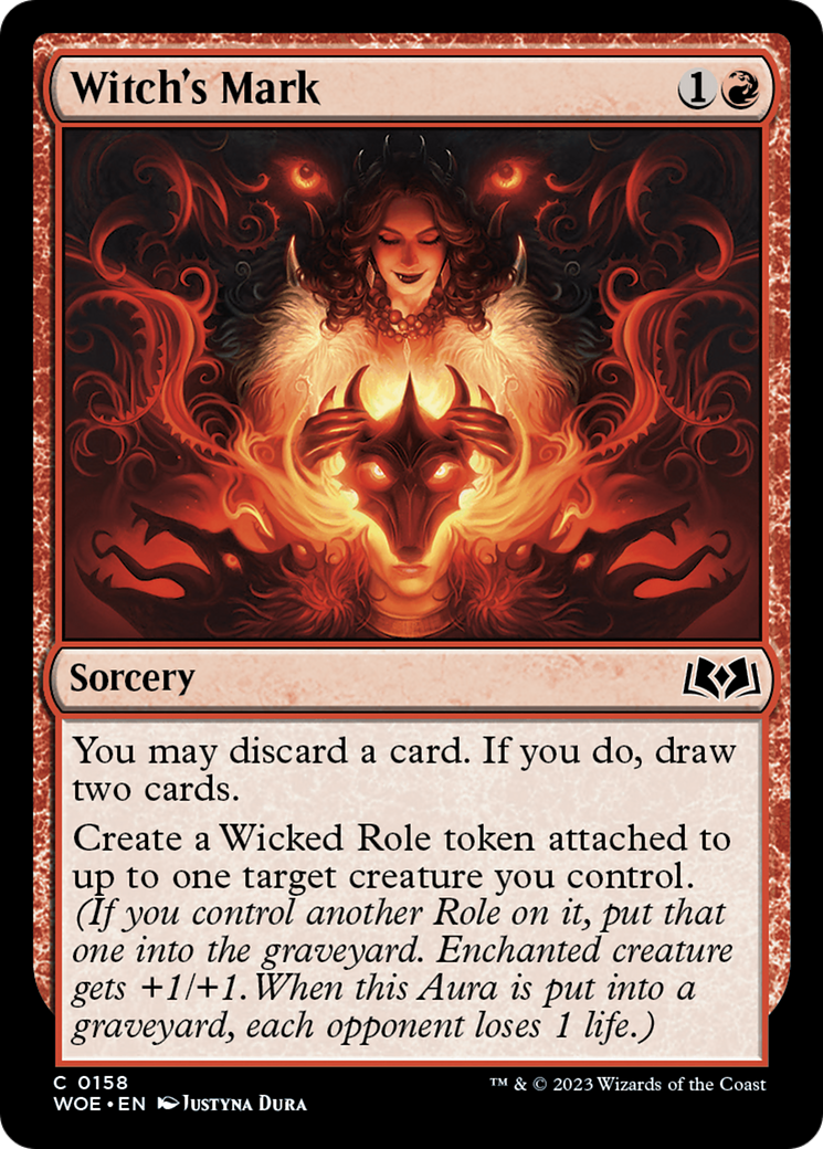 Witch's Mark [Wilds of Eldraine] | Good Games Cannington